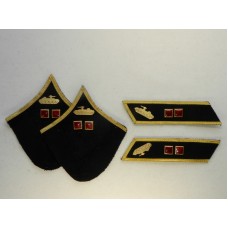 ЛЕЙТЕНАНТ, АБТВ и АРТИЛЛЕРИЯ, петлицы и нарукавные знаки обр. 1935/40 г..